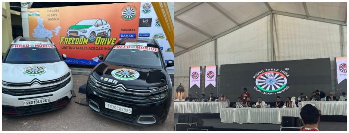Annual General Meeting of Round Table India and Ladies Circle India at Ranchi. Two Freedom Drive cars are also reaching Ranchi on this occasion.