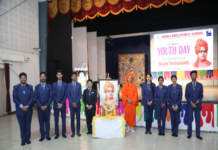 राष्ट्रीय युवा दिवस पर सरला बिरला पब्लिक स्कूल में स्वामी विवेकानंद और श्री बी. के. बिड़ला जी को श्रद्धा व गरिमा के साथ याद किया गया युवा दिवस